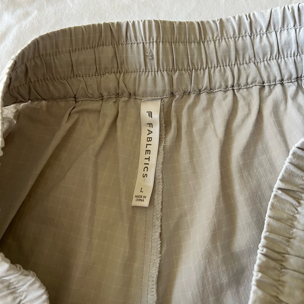 Fabletics Lightweight Ripstop Cargo Joggers in Luna Grey - Picture 10 of 13